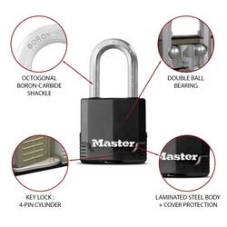 Master Lock 79956 visací zámek 49 mm, ocel