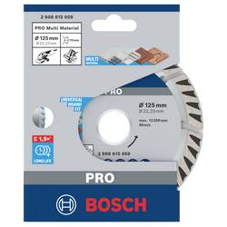 Bosch Accessories 2608615059 Standard for Universal Speed diamantový řezný kotouč Průměr 125 mm Ø otvoru 22.23 mm 1 ks