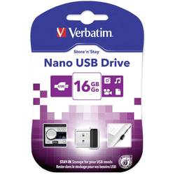 Verbatim Store n Stay Nano USB flash disk 16 GB černá 97464 USB 2.0