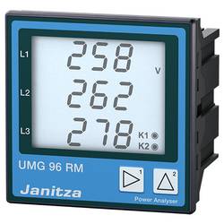 Janitza UMG 96RM-M univerzální měřicí přístroj L-N: 10-300 VAC, L-L: 18-520 VAC
