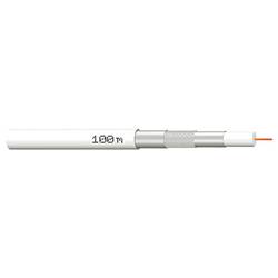 MegaSat 100189 koaxiální kabel, vnější Ø: 7.0 mm, bílá, 100 m