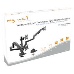 My Wall držák na stůl pro monitor HL 51-3 L 3 Displej: (s) 43,2 cm (17) - 76,2 cm (30) černá otočný, naklápěcí, nastavitelná výška