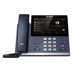 Yealink MP56 E2 Teams systémový telefon, VoIP dotykový displej dotykový displej šedá
