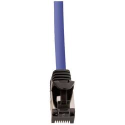 LogiLink CQ8106S RJ45 síťové kabely, propojovací kabely CAT 8.1 S/FTP 15.00 m modrá stínění pletivem, bez halogenů 1 ks
