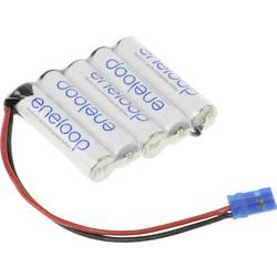 Panasonic eneloop Reihe F1x5 Akupack 5 x AAA s kabelem, se zástrčkou Ni-MH 6 V 750 mAh