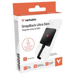 Verbatim 1 TB, externí SSD disk, černá