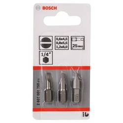 Bosch Accessories plochý bit 4.5 mm, 5.5 mm, 8 mm extra tvrdé D 6.3 3 ks