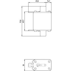 Siemens 3NA3832 NH pojistka s mechanickým ukazatelem zajištění Vhodné pro (pojistky) velikost pojistky 000 - 4 Velikost pojistky = 00 125 A 500 V/AC, 250 V/AC