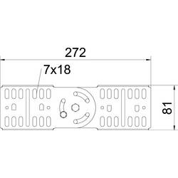 OBO Bettermann 7082320 spojovací prvek 1 ks kov