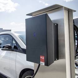 PCE EV11 nabíjecí stanice Wallbox typ 2, 16 A, 11 kW, výstupů 1, žádná, 370100