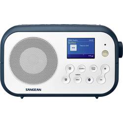 Sangean DPR-42BT White-Ink Blue A500425 přenosné rádio, DAB+, FM, Bluetooth, bílá, tmavě modrá