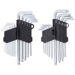 KS Tools 151.4000 TX sada klíčů 1.27 mm, 1.5 mm, 2 mm, 2.5 mm, 3 mm, 3.5 mm, 4 mm, 4.5 mm, 5 mm, 6 mm, 7 mm, 8 mm, 10 mm T 10, T 15, T 20, T 25, T 27, T 30, T
