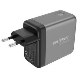 VOLTCRAFT UC-100W01 USB nabíječka, GaN, USB Power Delivery (USB-PD) , Rychlonabíječka, 1x USB A , 2x USB-C®, Dodávka energie, černá