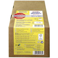 Avery-Zweckform etikety 101 x 54 mm papír bílá 1 ks trvalé AS0722420 Adresní nálepky