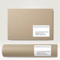 Avery-Zweckform etikety 101 x 54 mm papír bílá 1 ks trvalé AS0722420 Adresní nálepky
