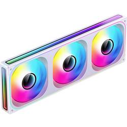 Jonsbo Jonsbo ZB-360 Lüfter, Reverse Blade, PWM, ARGB - 360mm, weiß PC větrák s krytem bílá (š x v x h) 123 x 28 x 362 mm včetně LED osvětlení
