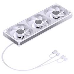 Jonsbo Jonsbo ZB-360 Lüfter, Reverse Blade, PWM, ARGB - 360mm, weiß PC větrák s krytem bílá (š x v x h) 123 x 28 x 362 mm včetně LED osvětlení
