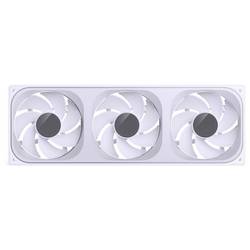 Jonsbo Jonsbo ZB-360 Lüfter, Reverse Blade, PWM, ARGB - 360mm, weiß PC větrák s krytem bílá (š x v x h) 123 x 28 x 362 mm včetně LED osvětlení