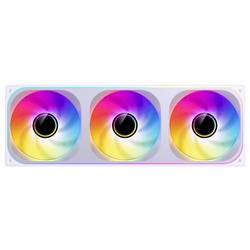 Jonsbo Jonsbo ZB-360 Lüfter, Reverse Blade, PWM, ARGB - 360mm, weiß PC větrák s krytem bílá (š x v x h) 123 x 28 x 362 mm včetně LED osvětlení
