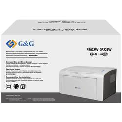 G&G P2022W tiskárna laserová černobílá A4 22 str./min 1200 x 1200 dpi Wi-Fi, USB