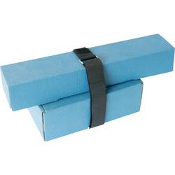 BJZ A-3844 ESD pásek se suchým zipem ke spojování (d x š) 500 mm x 25 mm černá 1 ks