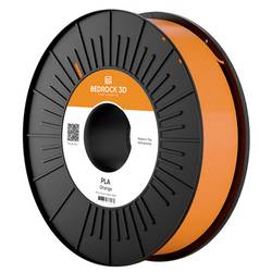 BEDROCK 3D PLA-0009b075 PLA Orange 2.85 mm 750 g vlákno pro 3D tiskárny PLA plast 2.85 mm 750 g oranžová 1 ks
