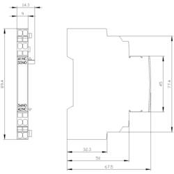 Siemens 3RV2901-2A pomocný spínač 1 ks