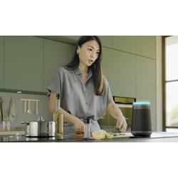 Philips Home HD9285/93 horkovzdušná fritéza, 7.2 l, ovládání pomoci aplikace, nepřilnavý povlak, bez BPA, černá, stříbrná
