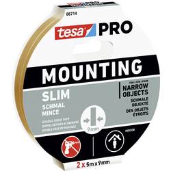 tesa Mounting PRO Schmal 66714-00000-00 montážní páska bílá (d x š) 10 m x 9 mm 2 ks