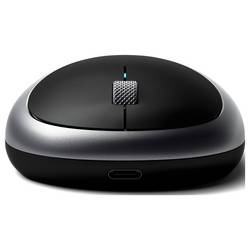 Satechi M1 optická myš, přenos Bluetooth®, 3 tlačítko, 1200 dpi, antracitová
