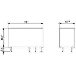 Phoenix Contact REL-MR- 60DC/21-21, 2961273 relé, 250 V DC/AC, 8 A, 10 ks