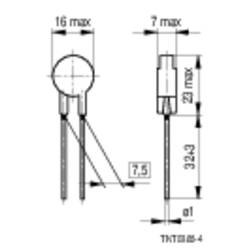 TDK B57238S100M B57238S100M termistor S238 10 Ω 1 ks