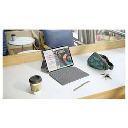 Logitech Combo Touch klávesnice k tabletu včetně ochranného coveru Apple iPad Air 11-inch (M2) 27,9 cm (11) šedá