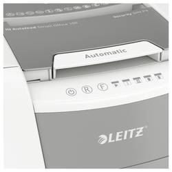 Leitz IQ Autofeed Small Office 100 P4 skartovačka 100 listů na kousky 4 x 30 mm P-4 34 l Křížový řez kancelářské sponky, sponky do sešívačky, kreditní karty