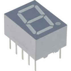 Vishay 7segmentový displej červená 10 mm 1.8 V Počet číslic: 1