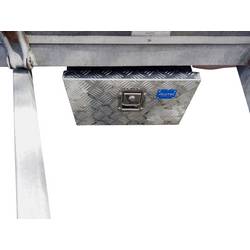 Alutec TRUCK 23 41023 box z rýhovaného hliníkového plechu hliník (d x š x v) 425 x 265 x 260 mm