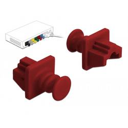 Delock 86510, RJ45 konektor, zásuvka, červená, 1 ks