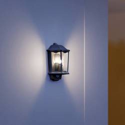 Steinel L 190 S 644413 venkovní nástěnné osvětlení s PIR detektorem úsporná žárovka, LED E27 100 W černá
