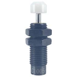 TRU COMPONENTS tlumič nárazů TC-14330864 TC-AC1005-2 Materiál pouzdra: ocel délka: 5 mm 1 ks