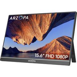 Arzopa Přenosný monitor 39.6 cm (15.6 palec)1920 x 1080 Pixel, 16:9, 25 ms, IPS LCD