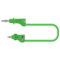 Electro PJP 2112-CD1-25V měřicí kabel 25 cm zelená 1 ks
