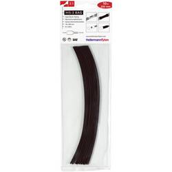 HellermannTyton 308-30313 sada smršťovacích bužírek šedá 3 mm 1 mm Poměr smrštění:3:1 10 ks