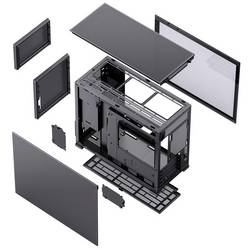 Jonsbo D31 MESH micro tower pouzdro, herní pouzdro černá