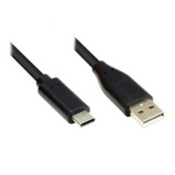 Good Connections USB kabel USB 2.0 konektor rj45 5 m černá kulatý GC-M0120