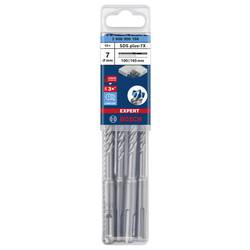 Bosch Accessories EXPERT SDS plus-7X 2608900166 příklepový vrták 10dílná 7 mm Celková délka 165 mm SDS plus 10 ks