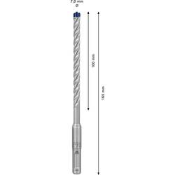 Bosch Accessories EXPERT SDS plus-7X 2608900166 příklepový vrták 10dílná 7 mm Celková délka 165 mm SDS plus 10 ks