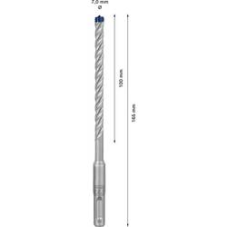 Bosch Accessories EXPERT SDS plus-7X 2608900166 příklepový vrták 10dílná 7 mm Celková délka 165 mm SDS plus 10 ks