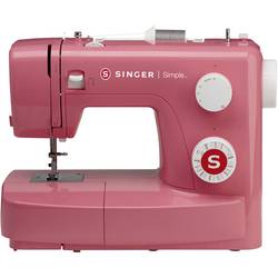 Singer šicí stroj Simple 3223 s přísuvným stolem červená