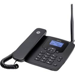 Motorola FW410L stolní mobilní telefon černá, UPOZORNĚNÍ: mobilní telefony neobsahují CZ/SK menu