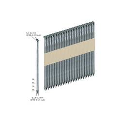 Metabo 630152000 hřebíky s kulatou hlavou v pásu Vnější délka 63 mm 4000 ks